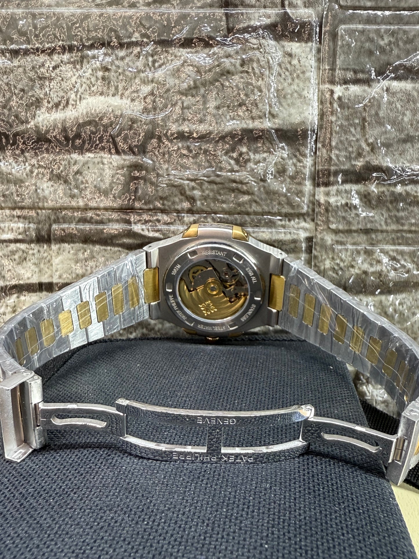 Patek Philippe Nautilus 2-Tone 3700 White Dial 3800_2TONE_White