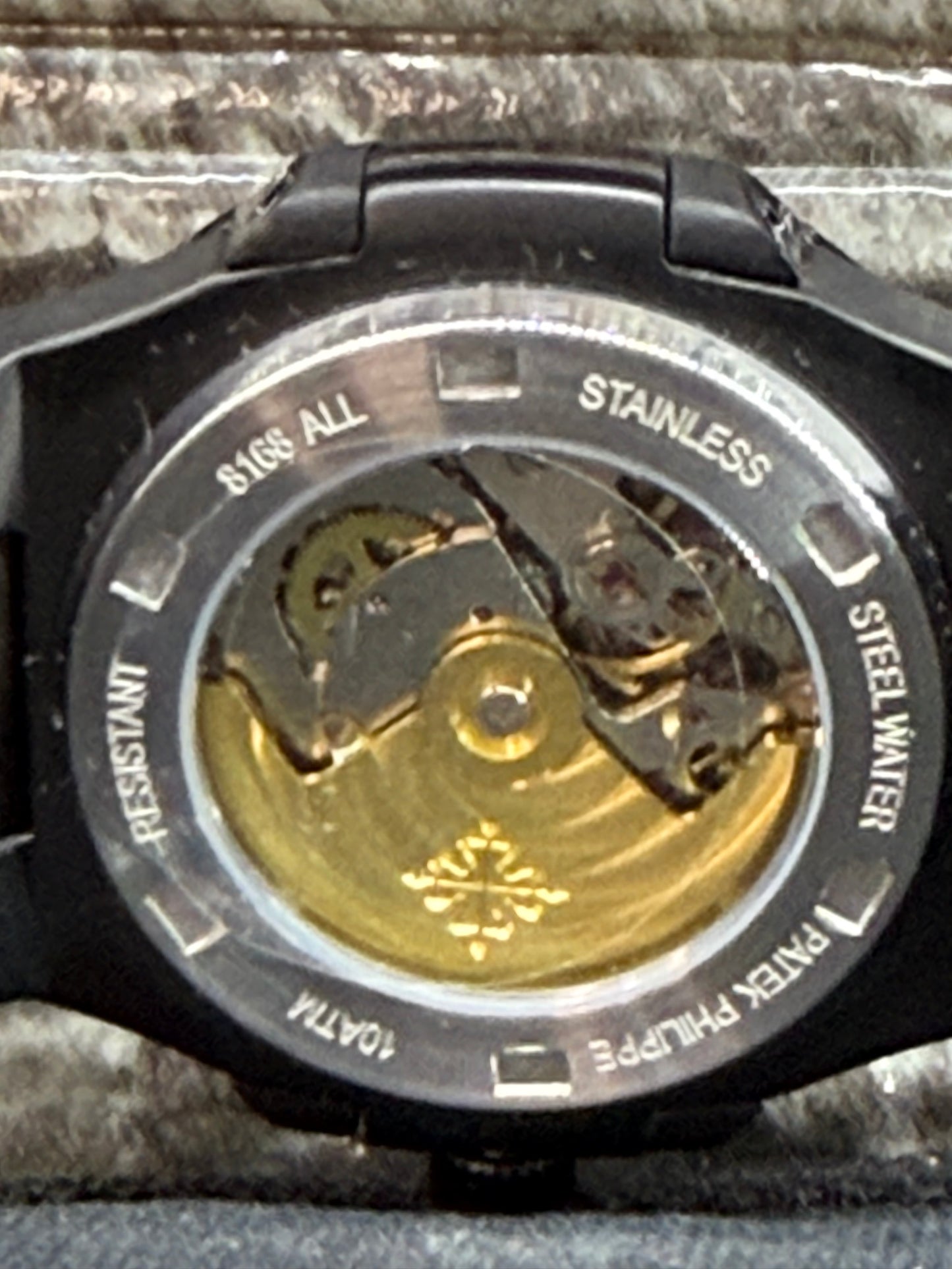 Audemars piguet black grey dial
